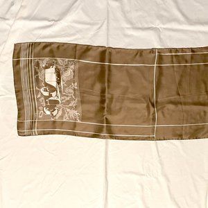 Vintage Echo Oblong Silk Scarf